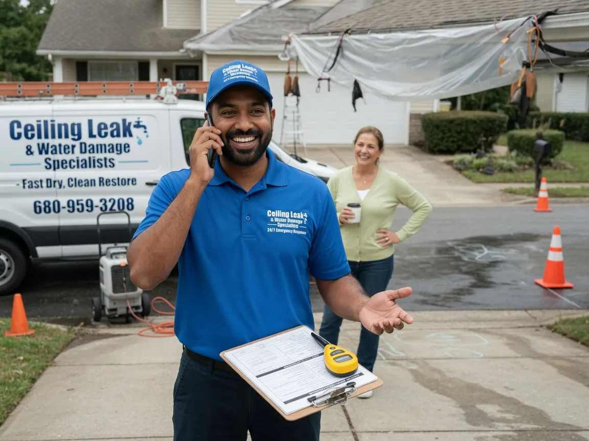 Ceiling Leak Cleanup Saint Maries, ID FAQs